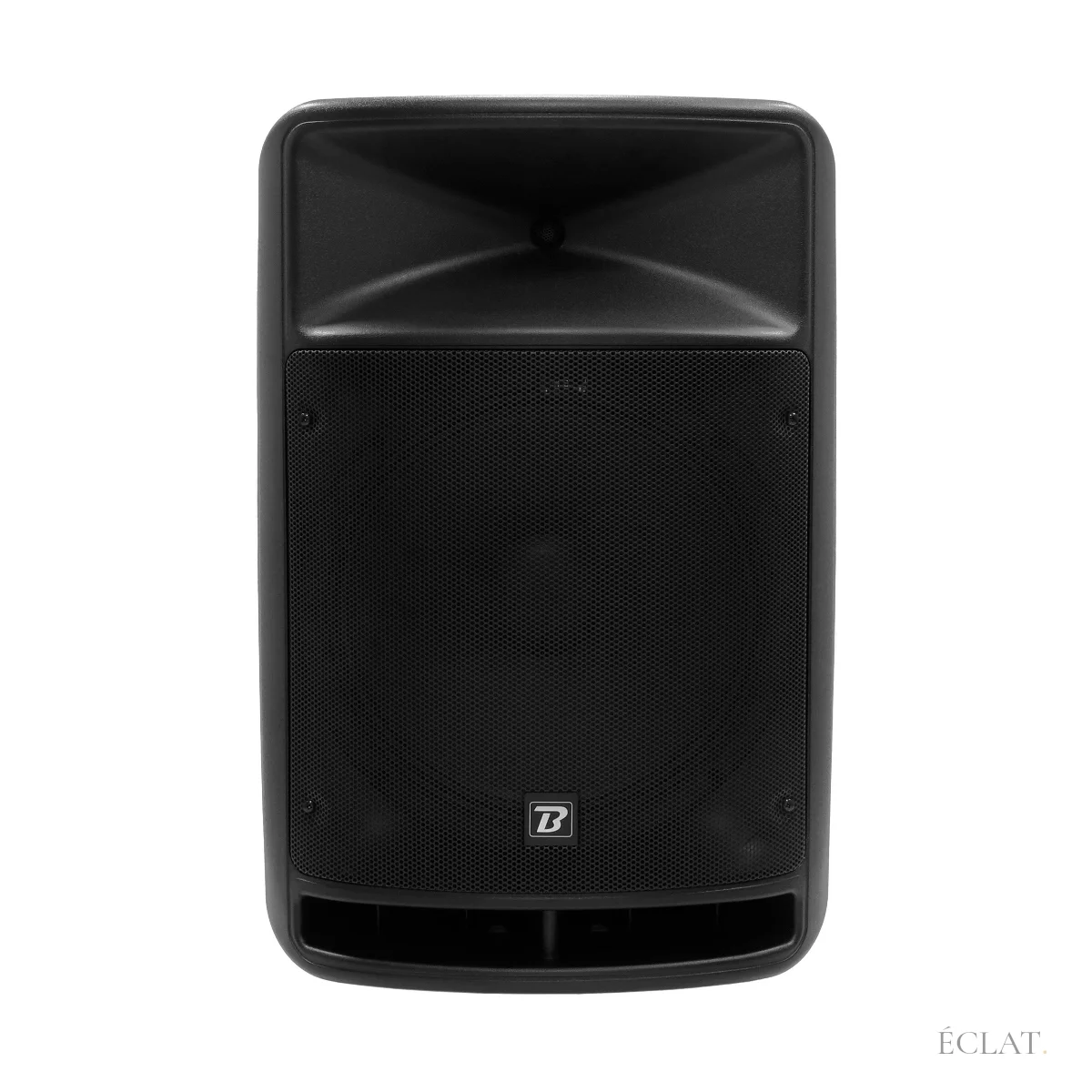 Location sono portable sur batterie à haut-parleur 15 pouces, vue de face