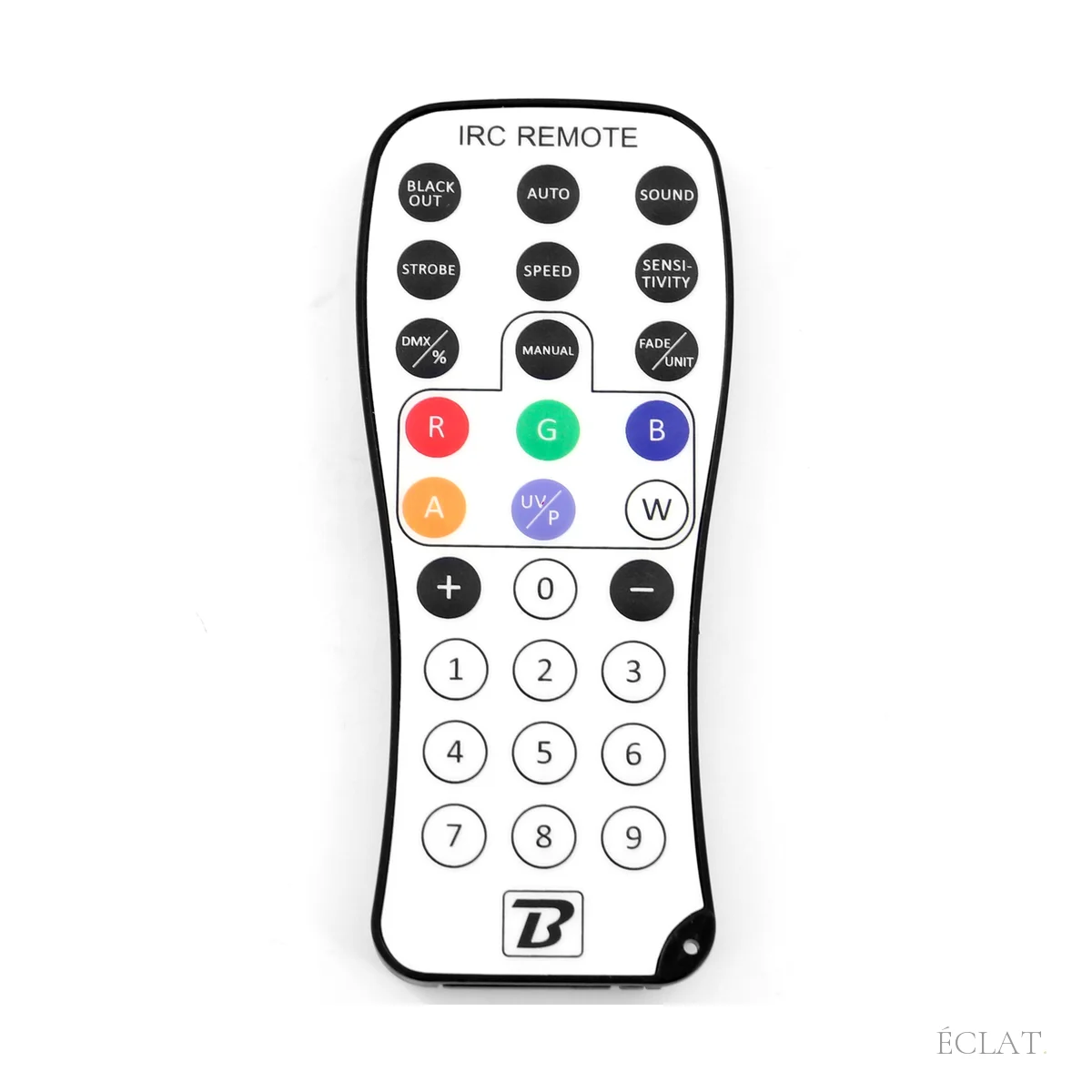 Télécommande infrarouge du projecteur PAR LED plat RGB-UV