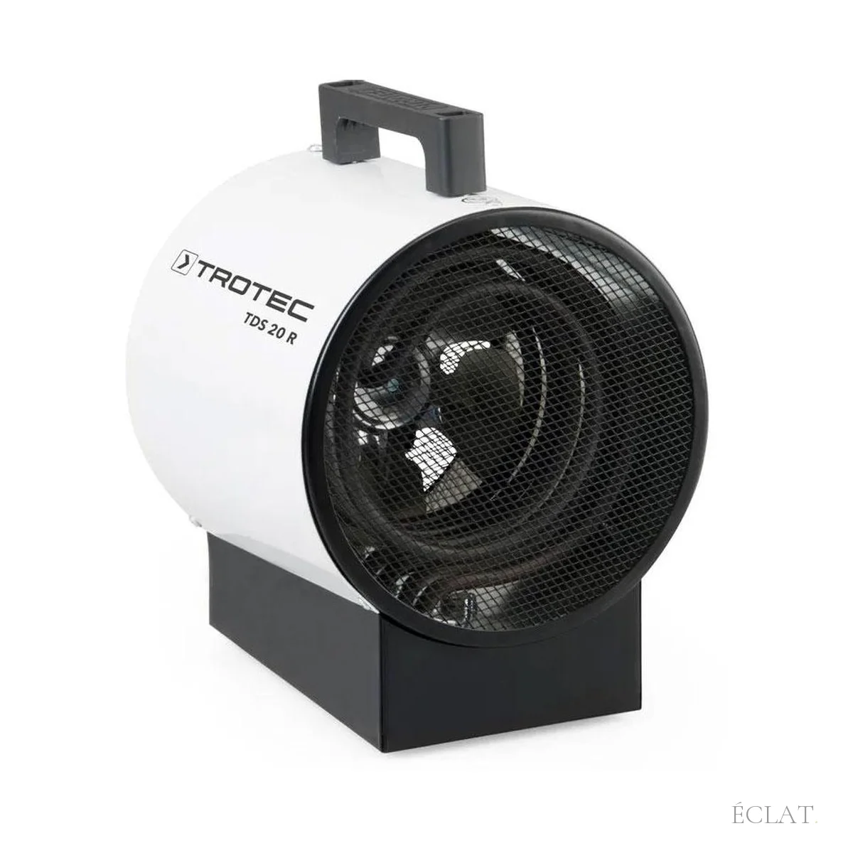 Chauffage électrique soufflant Trotec TDS 20 R de 3 kW pour tente, loué par ÉCLAT